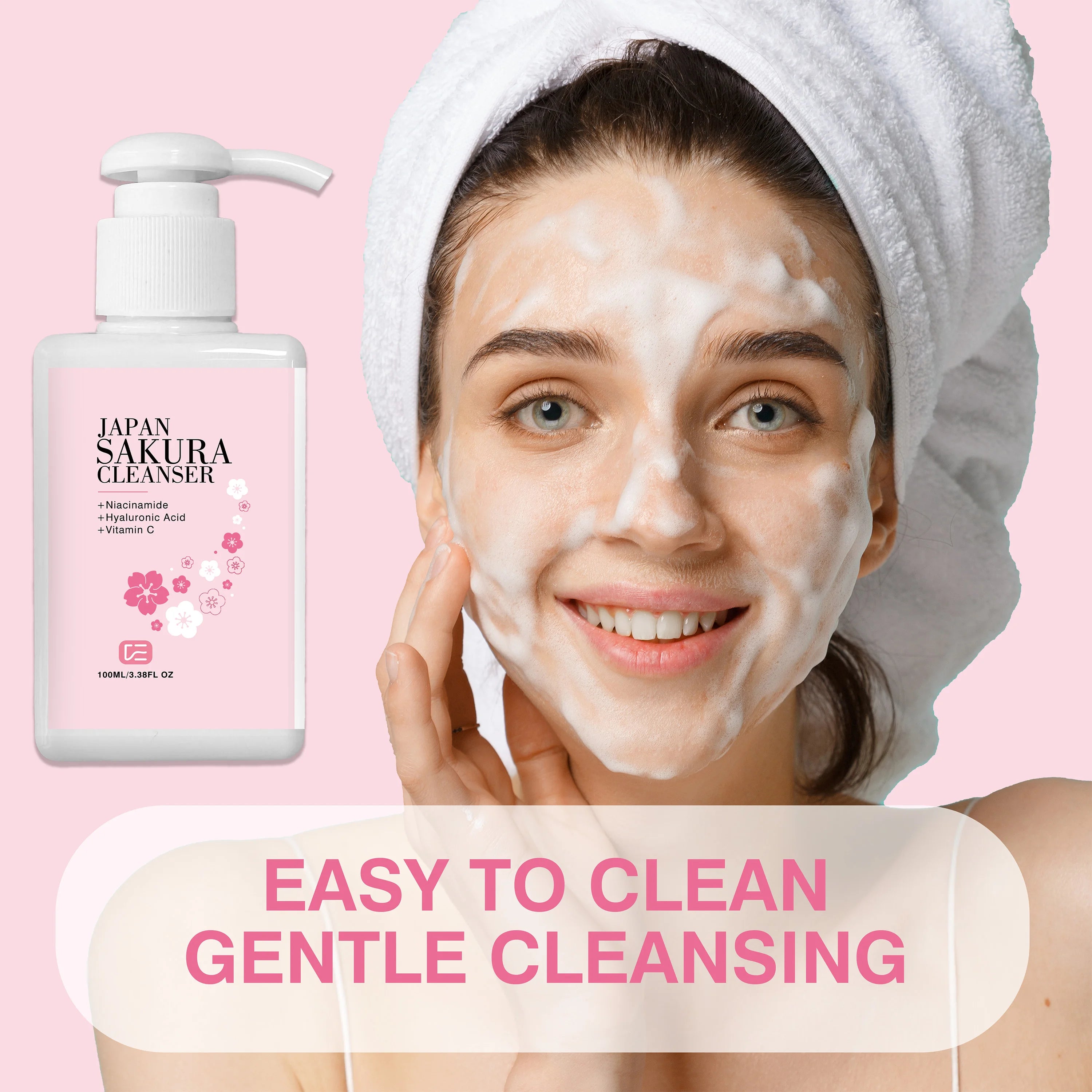 Sakura Pore Cleansing Facial Wash