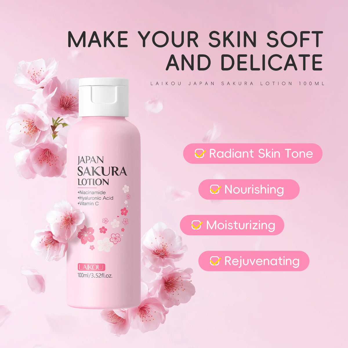 Sakura Brightening Face Lotion