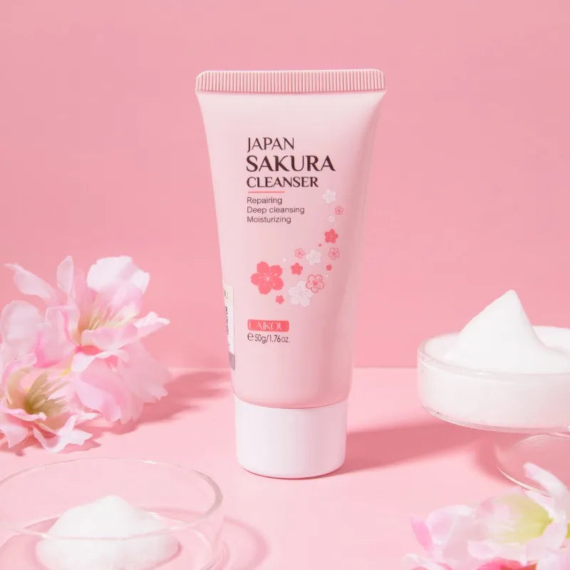 Sakura Deep Cleansing Facial Foam