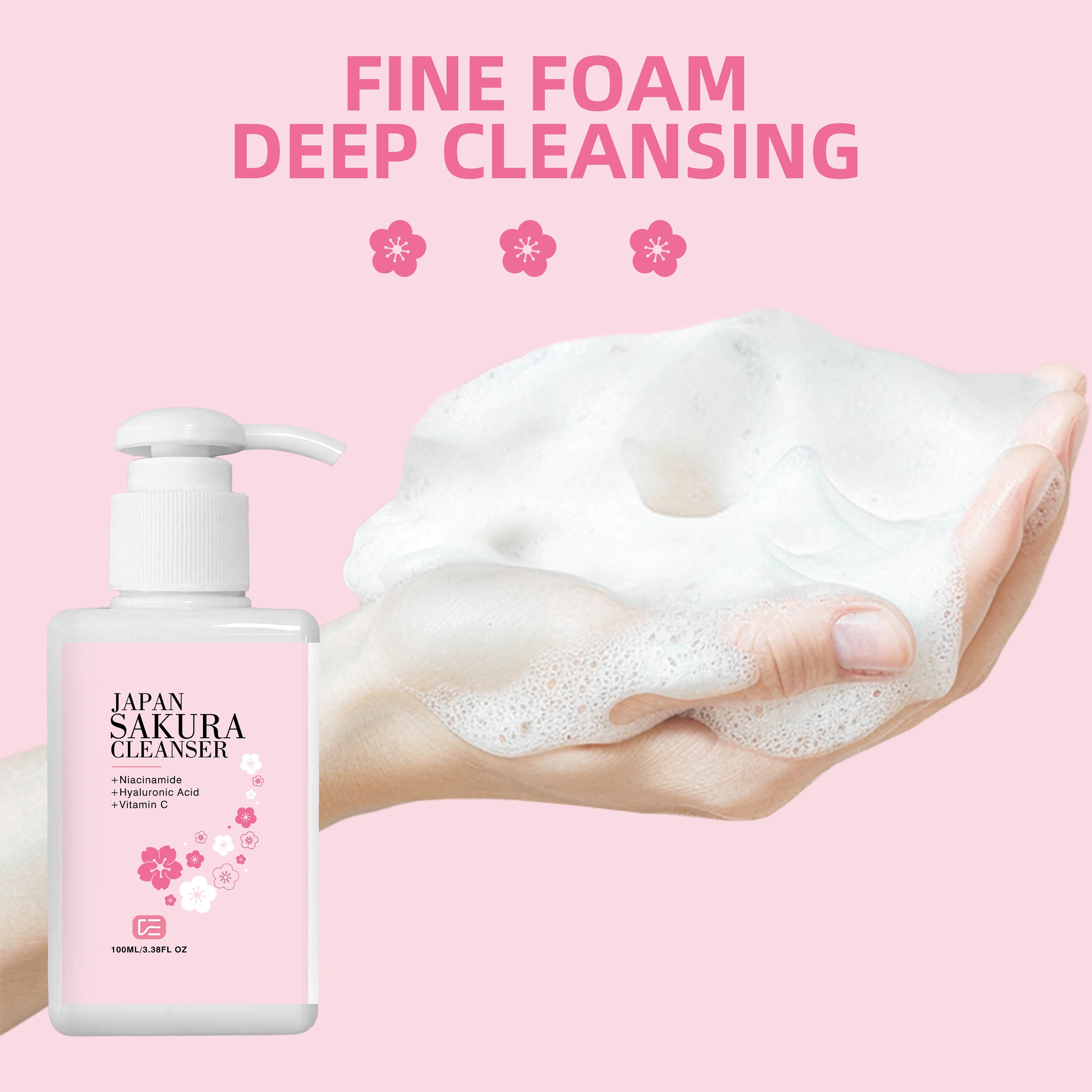 Sakura Pore Cleansing Facial Wash